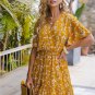 Casual Ruffles Party Beach Mini Dress