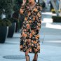 Casual Women Flower Print Maxi Dress