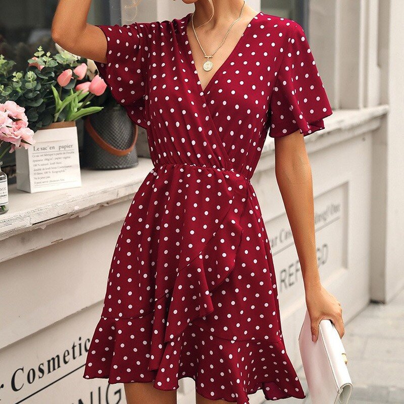 Casual Women Summer Mini Dress