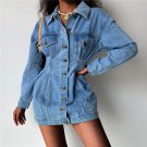 Denim Mini Dress Autumn Spring