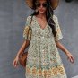 Floral Print Summer Mini Dress