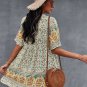 Floral Print Summer Mini Dress
