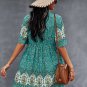 Floral Print Summer Mini Dress