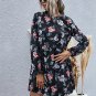Full Sleeve High Waist Loose Mini Dress
