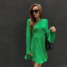 High Waist Evening Mini Dress