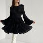 High Waist Evening Mini Dress