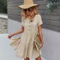 Holiday Beach Pure color Mini dress