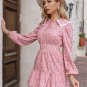 Holiday high waist Mini Dress
