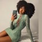 Irregular Splicing Elegant Mini Dress
