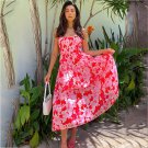Lace Up Backless Sexy Maxi Dress