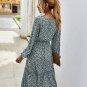Long Midi Dress Autumn Winter Long Sleeve