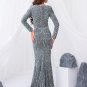 Long Sleeve Sequin Maxi Dress