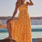 Ruffle Big Hem Beach Casual Party Maxi Dress