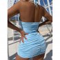 Sexy Cut Out Tie Up Sheath Mini Dress