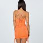 Sexy Deep V Neck Backless Mini Dress
