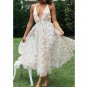 Sexy Deep V Neck Maxi Dress