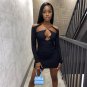 Sexy Halter  Backless Mini Dress