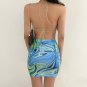 Sexy Halter Lace-up Mini Dress