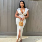 Sexy Ladies Side Cutout Maxi Dress