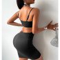 Sexy Ladies Straps Knotted Mini Dress