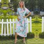 Sleeve Double Drawstring Midi Dress