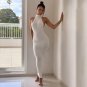 sleeveless stretch Maxi Dress