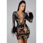 Slim Evening Mini Dress