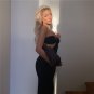 Spaghetti Strap Halter Sexy Midi Dress