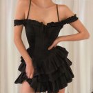 Sweet Sexy Halter Pleated Mini Dress