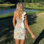 Sweet Summer Floral Suspender Mini Dress