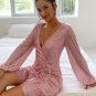 Temperament V-neck Sequin Mini Dress