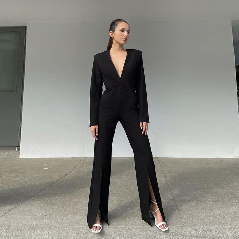 Long Sexy Playsuit Jumpsuit