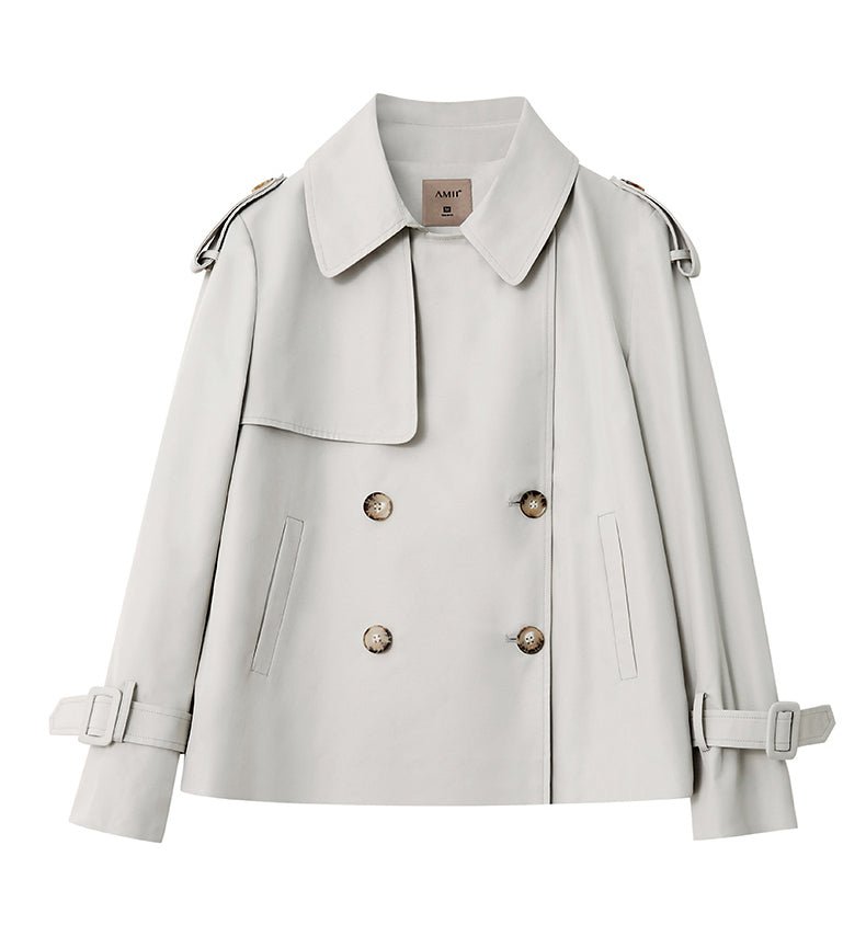 Gray Trench Coat