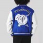 DONCARE Blue Baseball Jacket