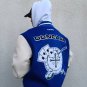 DONCARE Blue Baseball Jacket