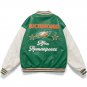 Green RICHMOND Baseball Jacket