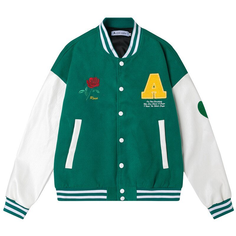 Green FLOWER Jacket