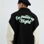 BLACK Baseball Jacket