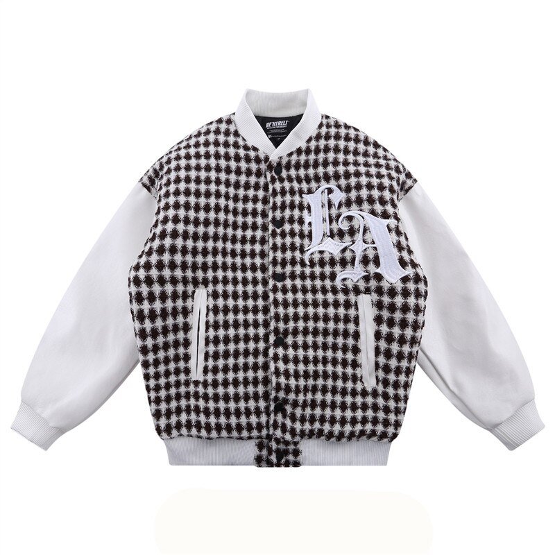 LA Square Pattern Jacket