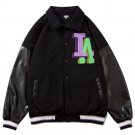 LA Black Baseball Jacket