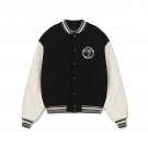 Represent Black Baseball Jacket