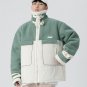 Faux Wool Green Jacket