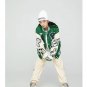 BE Green Baseball Jacket