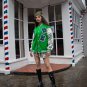 BE Green Baseball Jacket