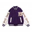 BB Purple Varsity Jacket