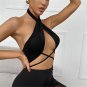 Bandage Halter Sexy Backless Crop Top