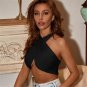 Bandage Halter Sexy Backless Crop Top