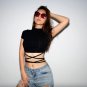 Black Sexy Crop Top