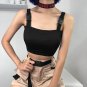 Buckle Tank Top Summer Crop Top