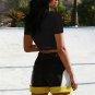 Casual Sexy Chest Hollow Out Crop Top